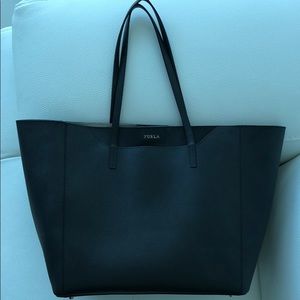 Furla Black Tote Bag